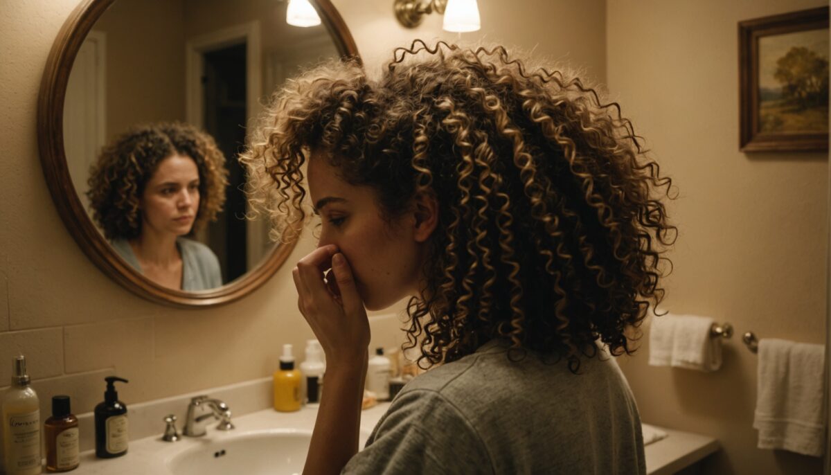 Cheveux frisottés : une pâte express à la fécule de maïs qui remplace le lisseur par temps humide