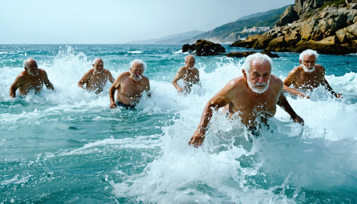 découvrez le rituel audacieux des retraités français de 75 ans qui plongent dans une mer à 10°c, une pratique surprenante qui intrigue les médecins et repousse les limites de la longévité.