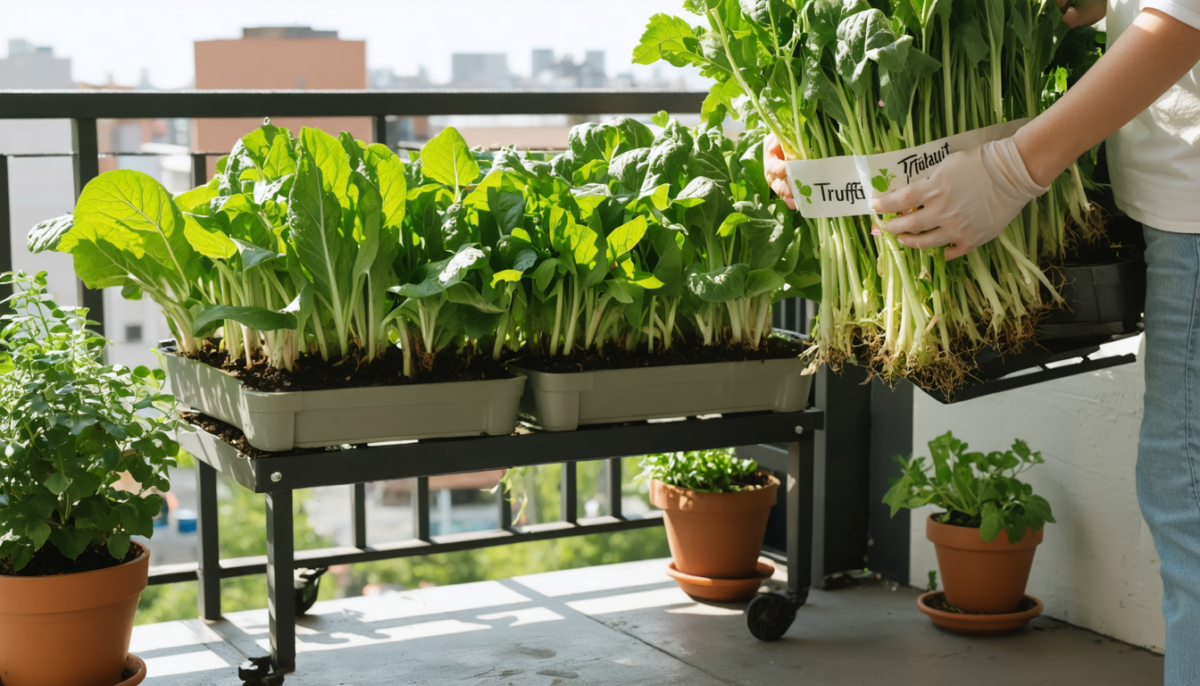 découvrez comment, pour seulement 1,79 €, un sachet de graines truffaut peut transformer votre balcon en un jardin de feuilles fraîches pendant tout le printemps, fini les salades du supermarché !