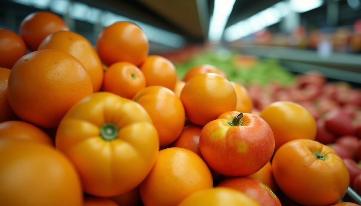 Fruits ultra brillants en supermarché : ce petit astuce rassurante cache un danger à éviter absolument