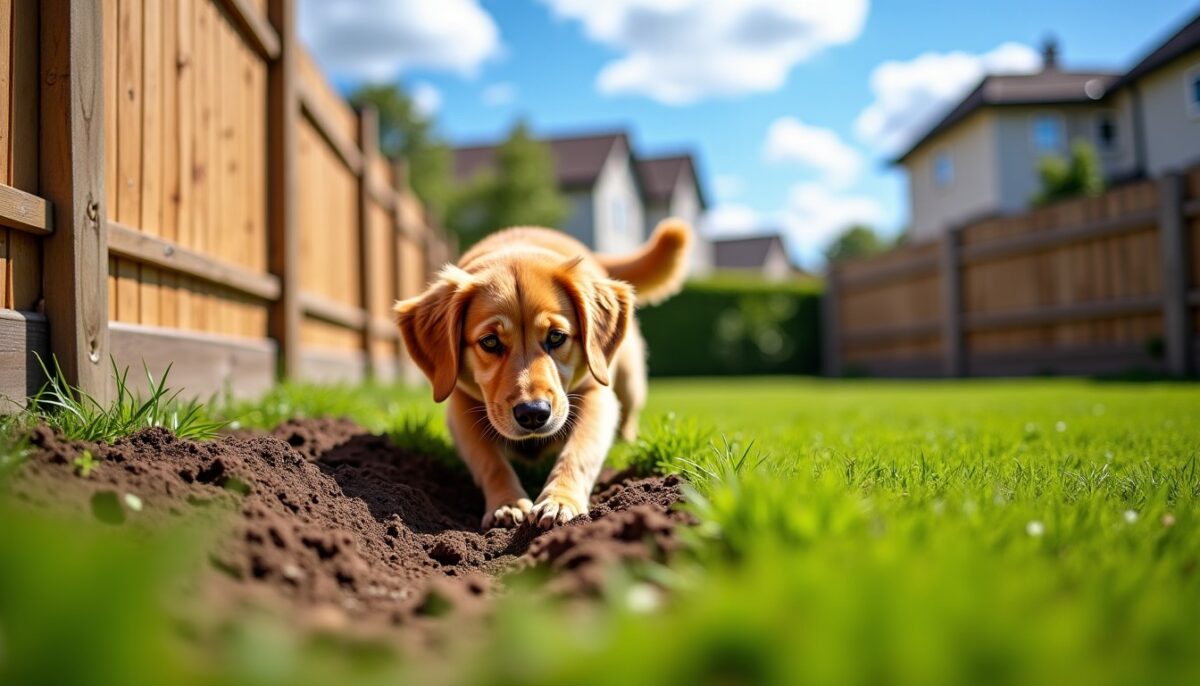 Votre voisinage troublé par un chien creusant sous la clôture : découvrez vos droits légaux inattendus pour agir