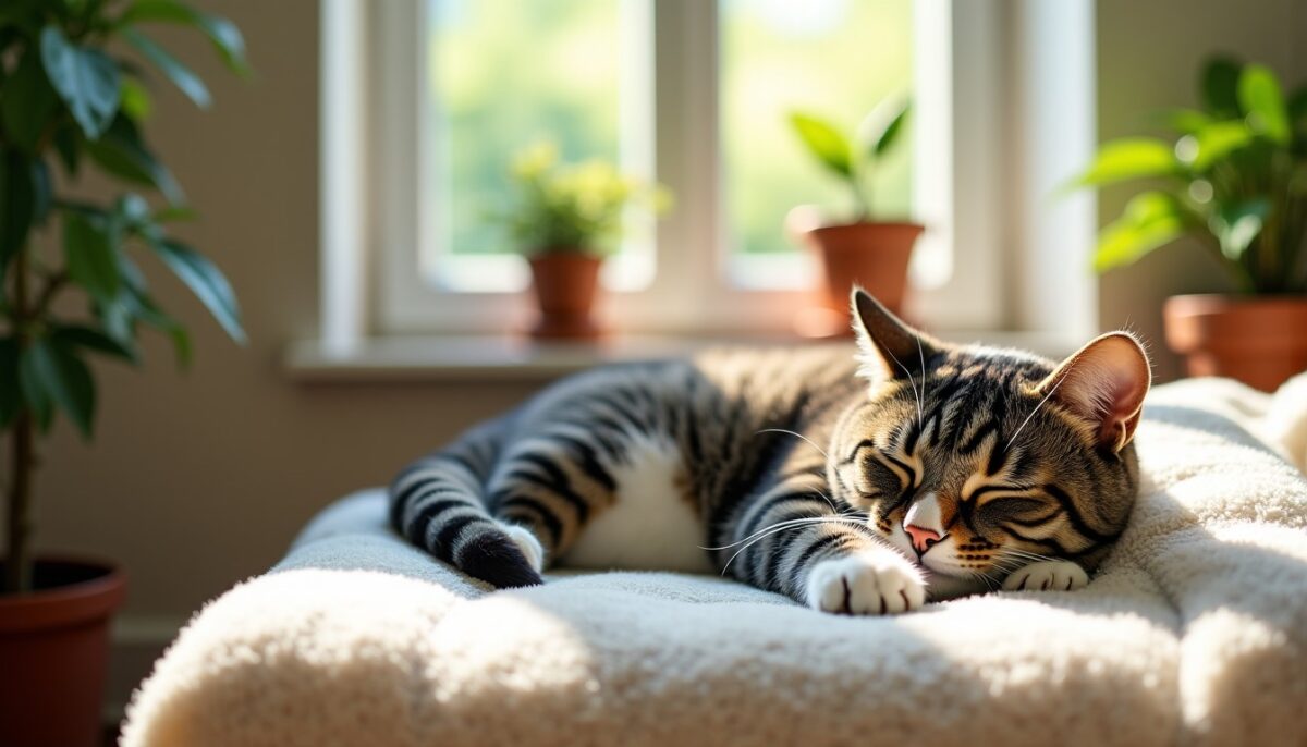Coup de chaleur chez le chat : un indice subtil lors de sa sieste qui pourrait sauver sa vie