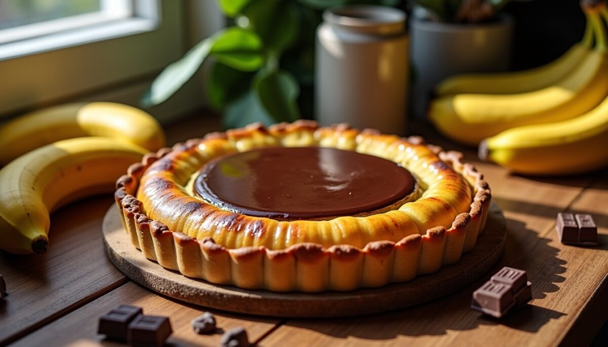Cette tarte choco-banane à cœur ultra fondant s'évapore avant même de refroidir : découvrez l'erreur à ne surtout pas faire