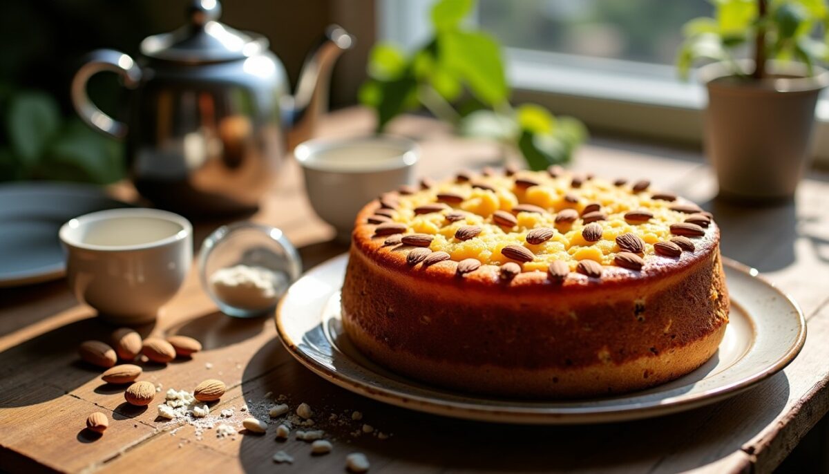 Découvrez le gâteau aux amandes sans farine, si moelleux qu'il fait oublier le quatre-quarts grâce à une astuce secrète