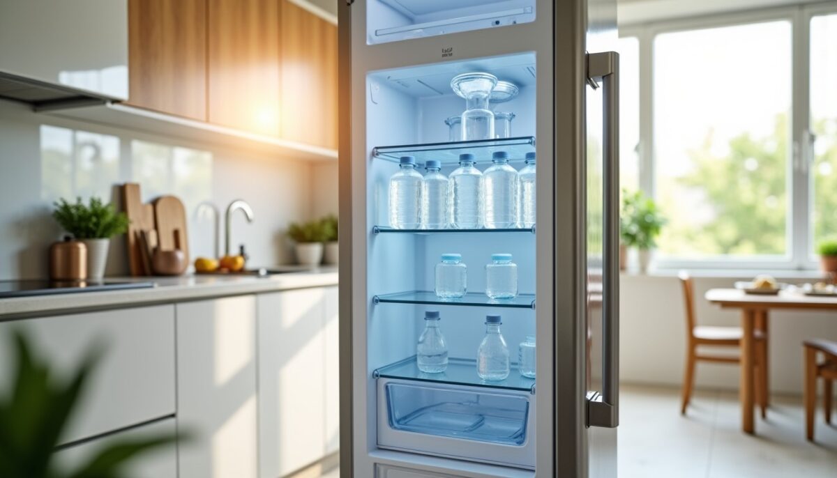 Frigo : découvrez l’endroit surprenant où ranger vos bouteilles d’eau pour éviter qu’elles restent tièdes et gaspiller de l’argent